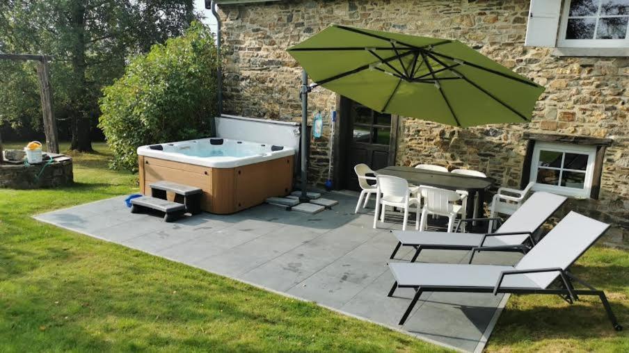 Gite Ardennes Au Coin Du Feu Jacuzzi Sauna Et Nature Жале Екстериор снимка